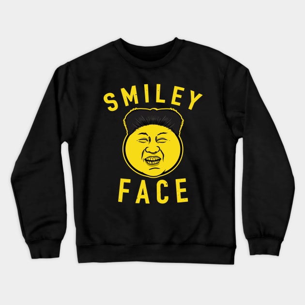 Smiley Face Crewneck Sweatshirt by absolemstudio